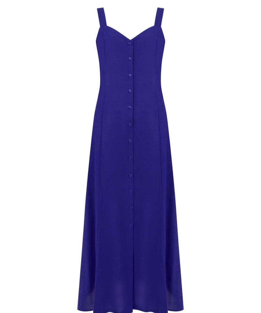 Dresses | Joe Browns Jane Button Through Linen Blend Dress