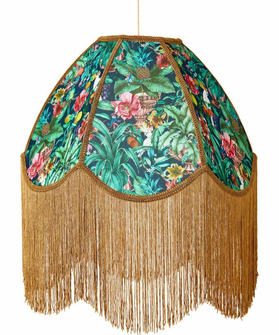 Floral Decor | Joe Browns Victorian Garden Room Tassel Pendant Shade