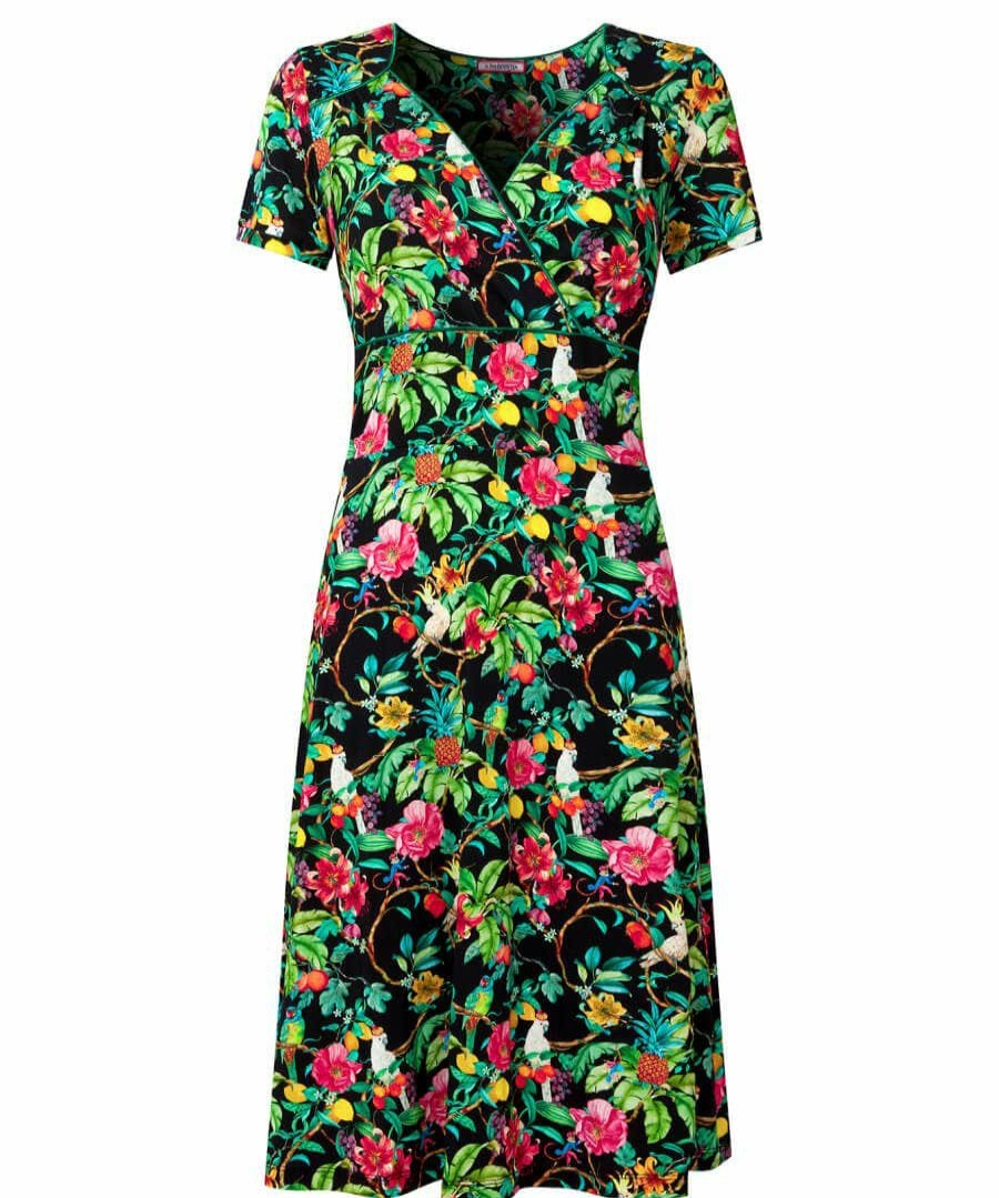 Dresses | Joe Browns Pretty Parrot Jersey Dress