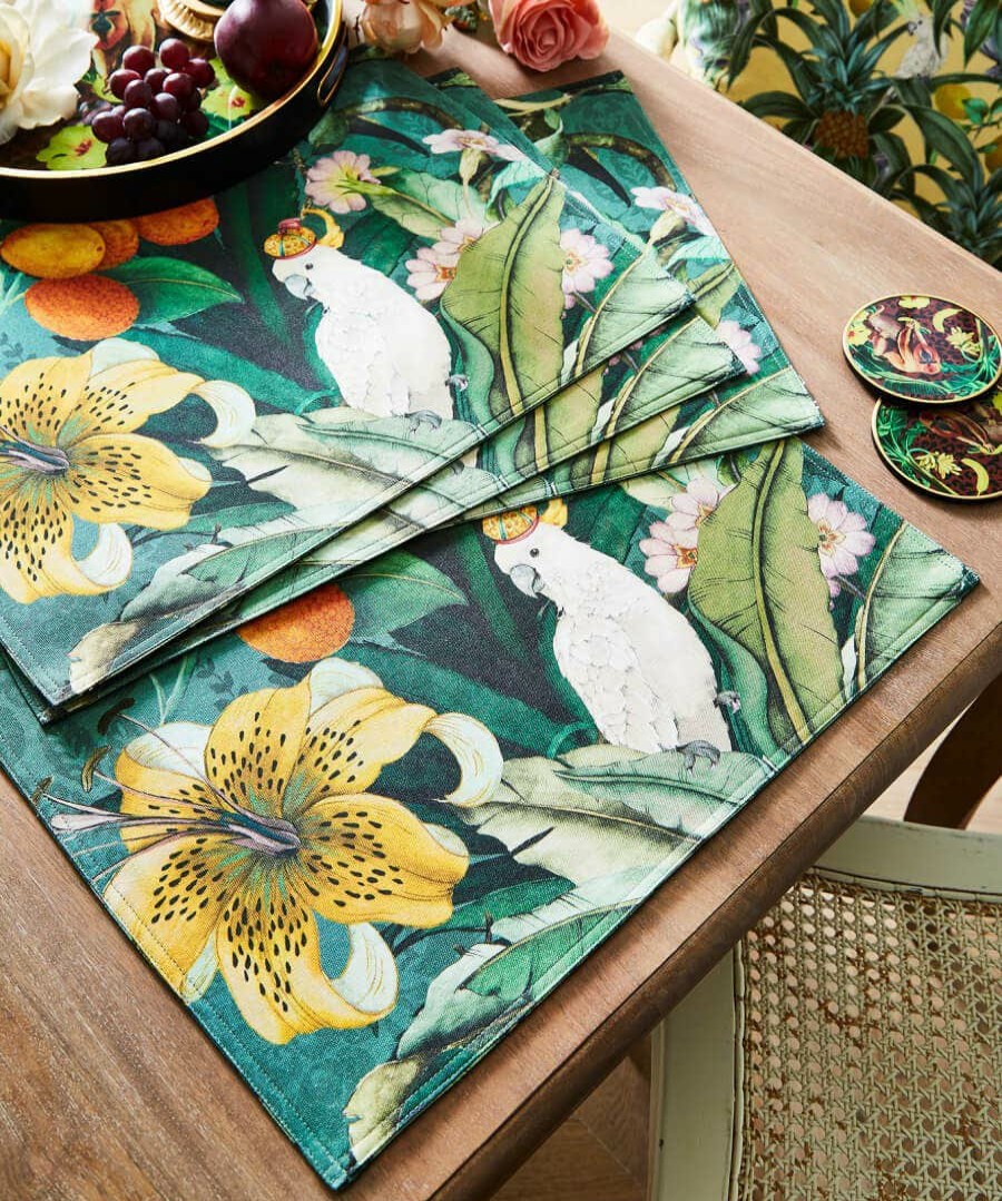 Kitchenware & Dining | Joe Browns Totally Tropical Pack Of 4 Placemats