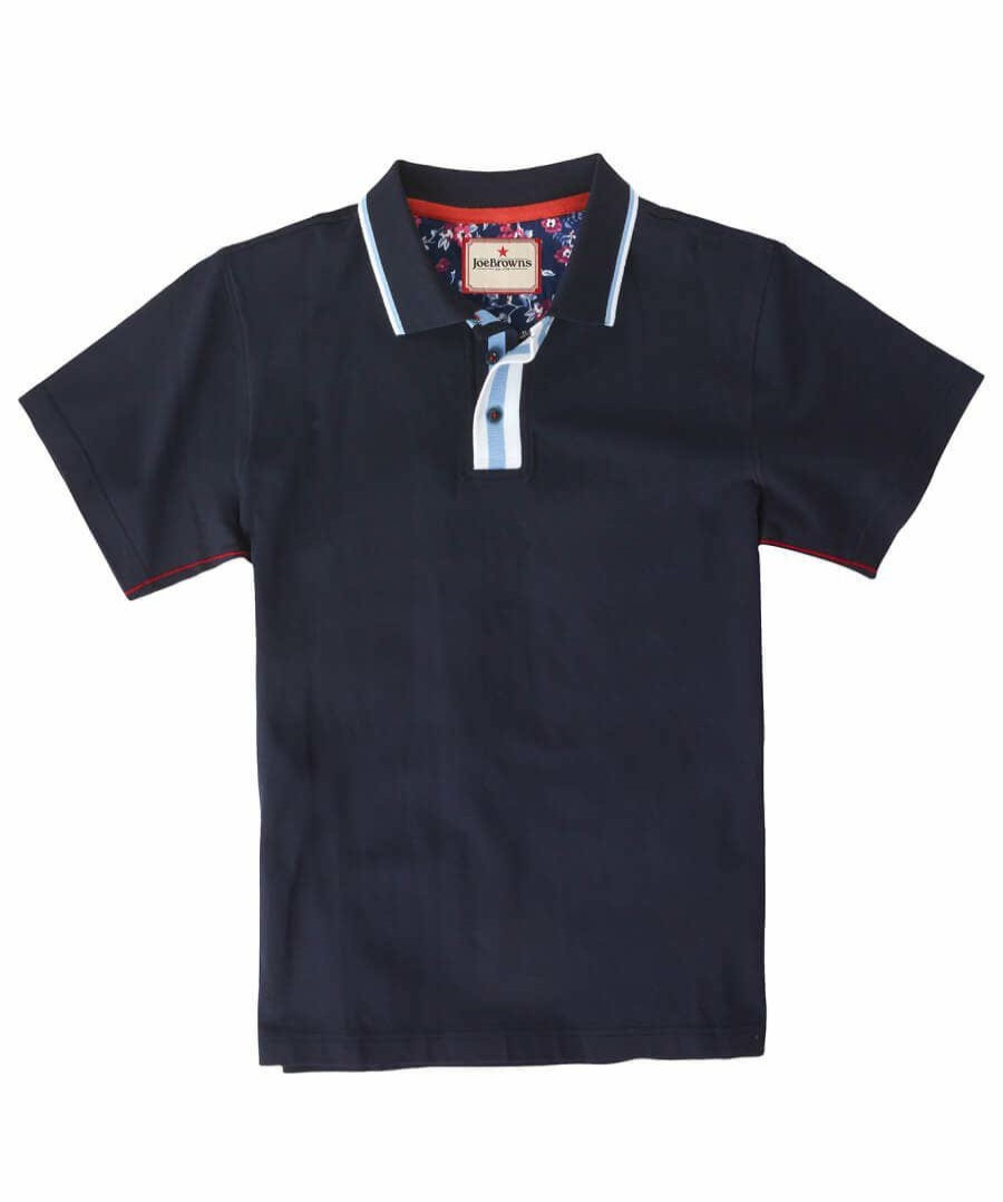 Polo Shirts | Joe Browns Remarkable Rib Polo Shirt