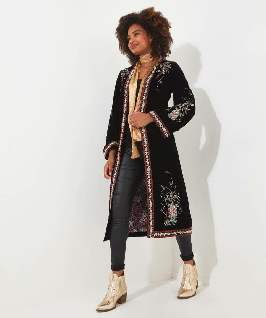 Jackets & Coats | Joe Browns Boutique Embroidered Kimono