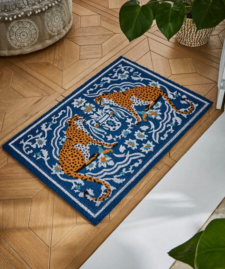 Rugs | Joe Browns Road To Jaipur Leopard Doormat